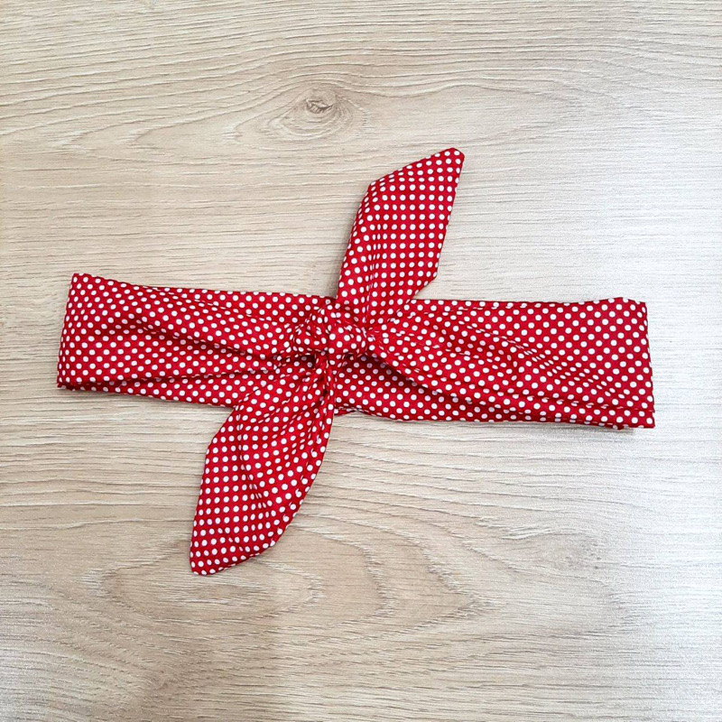 هدبند خالدار گره ای زینوان